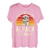 Alpaca my Bags Bergsteiger lustig Wandern Wanderer T-Shirt