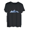 Berge minimale Wanderlust T-Shirt