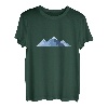 Berge minimale Wanderlust T-Shirt