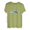 Berge minimale Wanderlust T-Shirt