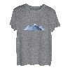 Berge minimale Wanderlust T-Shirt