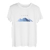 Berge minimale Wanderlust T-Shirt