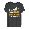 The man rock climbing legend - Bouldern Boulderer Kletterer T-Shirt