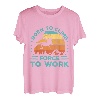 Born To Climb Forced To Work Bouldern Klettern Kletterer T-Shirt