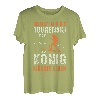 Herren Der König Möchte Tourenski Gehen Skitour Wandern Berge T-Shirt