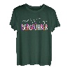 Bergführer Wanderer und Bergsteiger klettern Bergfan T-Shirt