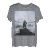 Wanderer Above the Sea of Fog von Caspar David Friedrich T-Shirt