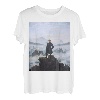 Wanderer Above the Sea of Fog von Caspar David Friedrich T-Shirt