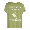 Kletterer Bergsteiger Lustiger Spruch Kletterwand T-Shirt