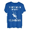 Kletterer Bergsteiger Lustiger Spruch Kletterwand T-Shirt