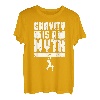 Schwerkraft ist ein Mythos Felsklettern Bouldern Climber Boy T-Shirt