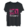 Damen Ich klettere wie ein Mädchen und versuche weiterzumachen Bouldern Klettern Fels T-Shirt