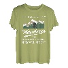 Lustiger Spruch zum Wandern Leg Dich niemals mit Wanderer an T-Shirt