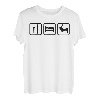 Eat Sleep Rock Klettern Shirt Free Rock Climber Tee Wandern T-Shirt