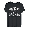 Wandern Wird Geflucht Lustiges Wander T-Shirt