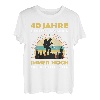 Lustiges 40 Jahre alt Geburtstag Berge & Walken Wander T-Shirt