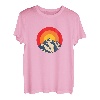 Berge minimale Natur T-Shirt