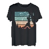 Freeclimbing Felsklettern Berge Bergsteiger Retro Klettern T-Shirt