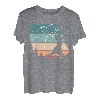 Freeclimbing Felsklettern Berge Bergsteiger Retro Klettern T-Shirt