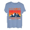 Bergsteiger Longs Peak Berge Wanderer Mountaineer T-Shirt