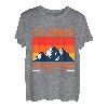 Bergsteiger Longs Peak Berge Wanderer Mountaineer T-Shirt