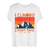 Bergsteiger Longs Peak Berge Wanderer Mountaineer T-Shirt