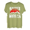 Wanderwoman Bergsteigen Wandern Hiking Frauen Bergfan T-Shirt
