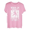 When In Doubt Boulder It Out T-Shirt