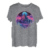Matterhorn Zermatt Schweiz Alpen Dystopie T-Shirt