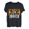Bouldern Kletterwand Boulderer Komme da auch ohne Seil hoch T-Shirt