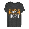 Bouldern Kletterwand Boulderer Komme da auch ohne Seil hoch T-Shirt