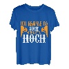Bouldern Kletterwand Boulderer Komme da auch ohne Seil hoch T-Shirt