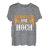 Bouldern Kletterwand Boulderer Komme da auch ohne Seil hoch T-Shirt