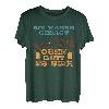 Wanderer Bierfan Oben gibt es Bier Bergfan Berge Wandern T-Shirt