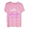 Wanderwoman Wanderer Bergsteiger Wanderlust Bergfan T-Shirt