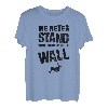 Wir stehen nie mit dem Rücken zur Wand beim Bouldern T-Shirt