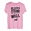 Wir stehen nie mit dem Rücken zur Wand beim Bouldern T-Shirt
