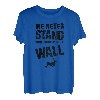 Wir stehen nie mit dem Rücken zur Wand beim Bouldern T-Shirt
