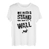 Wir stehen nie mit dem Rücken zur Wand beim Bouldern T-Shirt