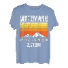 Watzmann Bergsteiger klettern Wanderer Berge Bergfan T-Shirt