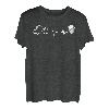 Heartbeat Berge Bier Wandern Geschenk T-Shirt