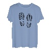 Lustiges Wanderer Bergsteiger Outdoor Nordic Walking Wander T-Shirt