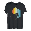 Vintage Retro Kletterer Sportklettern Bouldern T-Shirt