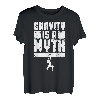 Schwerkraft ist ein Mythos Felsklettern Bouldern Climber Girl T-Shirt