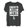 Schwerkraft ist ein Mythos Felsklettern Bouldern Climber Girl T-Shirt