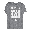 Schwerkraft ist ein Mythos Felsklettern Bouldern Climber Girl T-Shirt