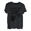 I Like To Get High Bouldering, Bergsteigen, Klettern T-Shirt