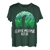 I love peeing outside Naturburschen Bergsteiger Wanderer T-Shirt