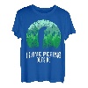 I love peeing outside Naturburschen Bergsteiger Wanderer T-Shirt