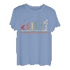 Wandern Evolution Retro Natur Hobby Wandern T-Shirt